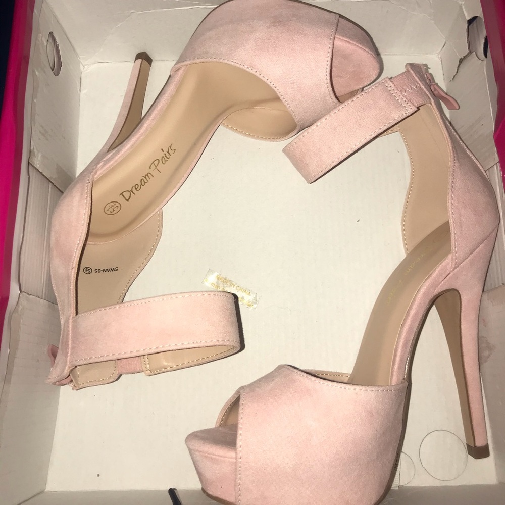 Blush Pink Heels
